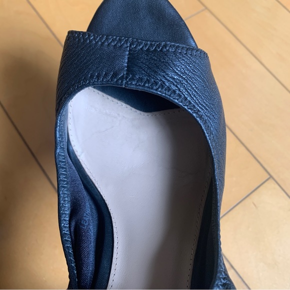 Via Spiga black sling back stilettos, size 10 - Picture 10 of 11
